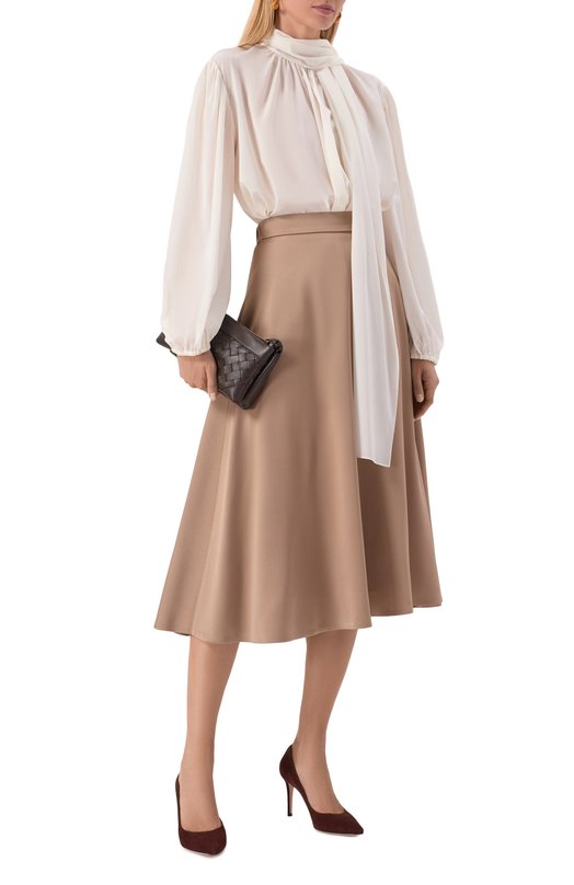 Юбка Brunello Cucinelli M0H38G3679 Бежевый  M0H38G3679 Фото 2