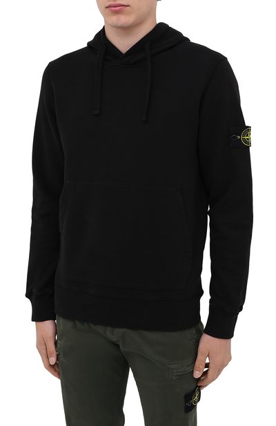 Хлопковое худи STONE ISLAND, арт. 731564120, фото 3