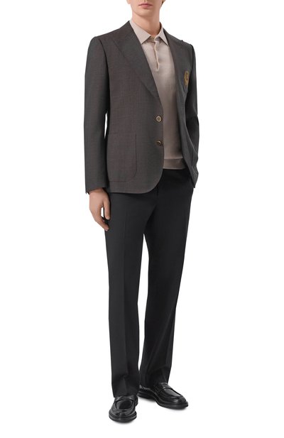 Шерстяной пиджак DOLCE & GABBANA, арт. G2TF4Z/HU2B0, фото 2