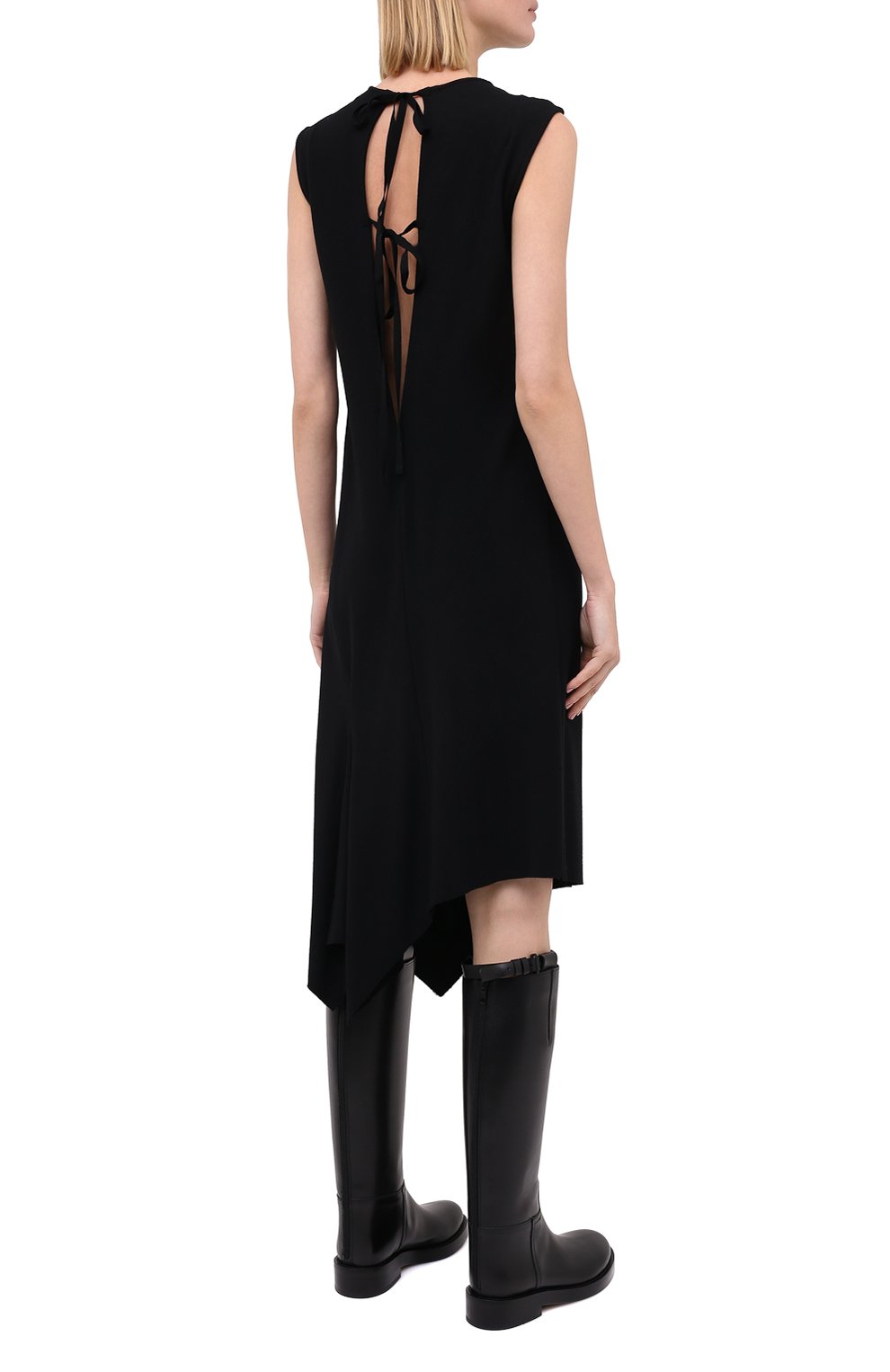 Платье из вискозы и шерсти ANN DEMEULEMEESTER, арт. 2002-2204-P-181-099, фото 4