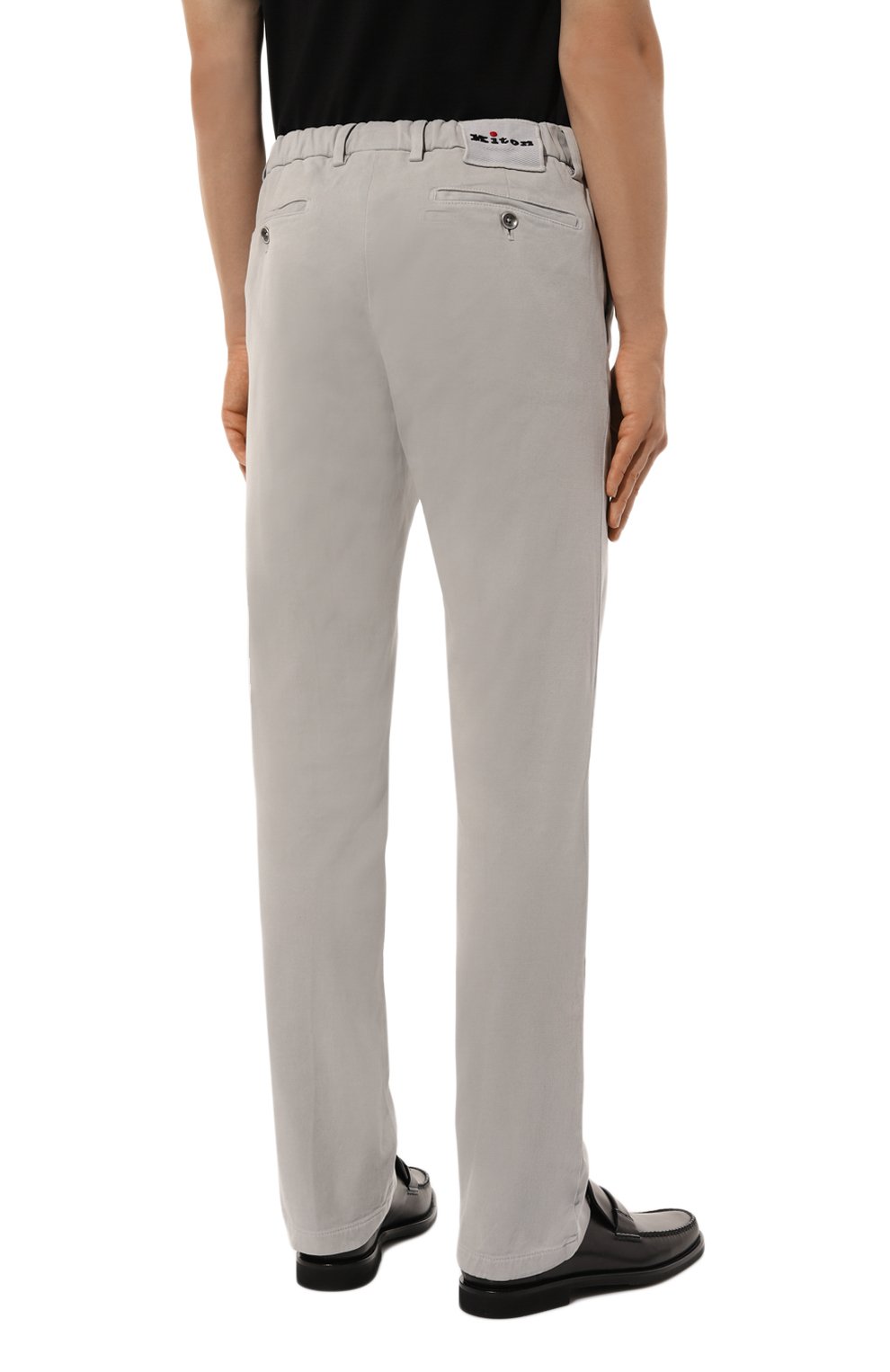 Хлопковые брюки KITON, арт. UFPPEK0100F01, фото 4
