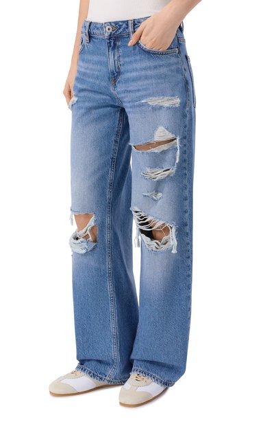 Джинсы gamala HUGO BLUE голубого цвета по цене 14900 руб., арт. 50561138, фото 3 Джинсы gamala HUGO BLUE, арт. 50561138, фото 3