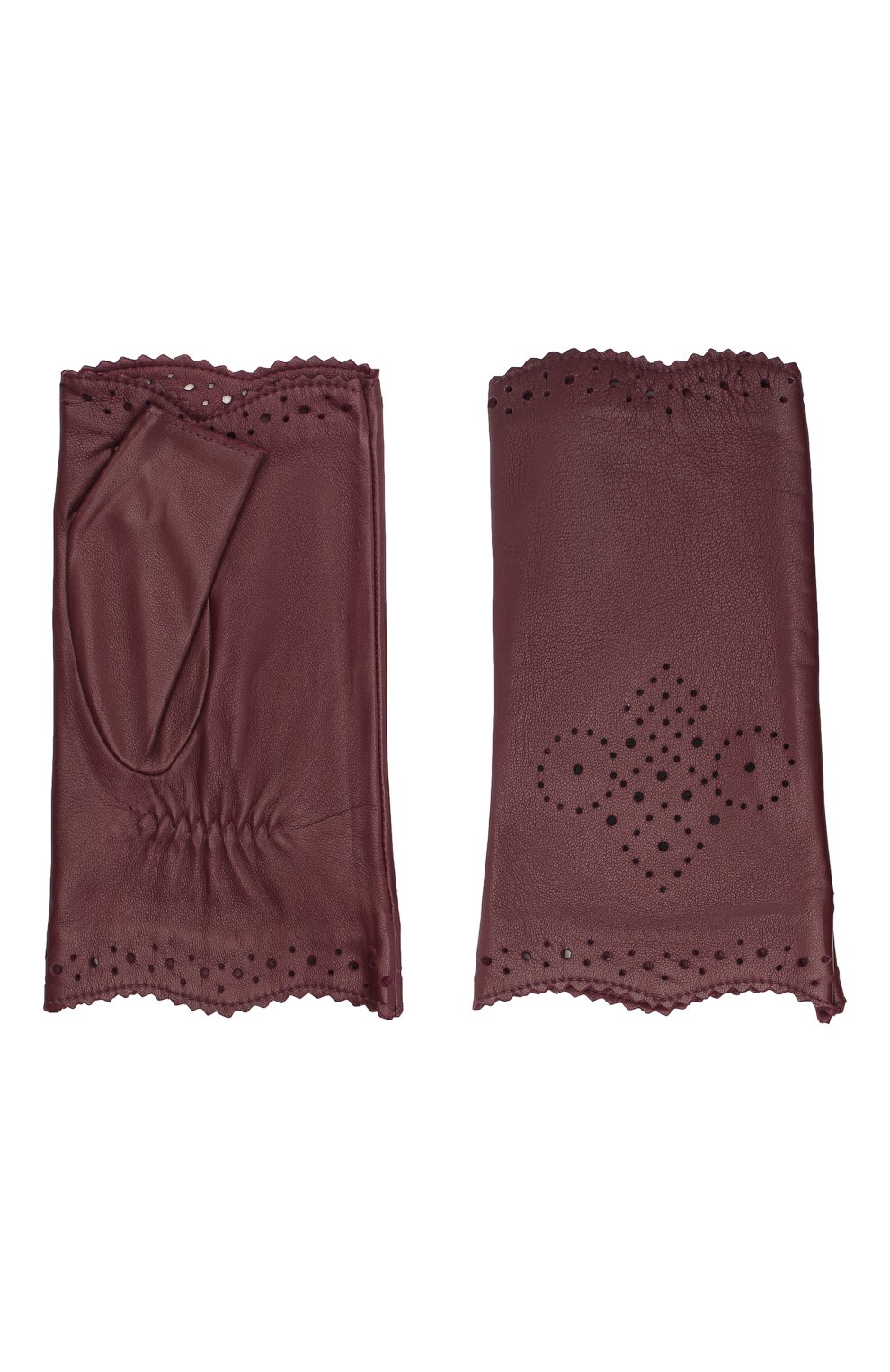 Кожаные митенки AGNELLE, арт. J0Y_MITAINE/S, фото 2