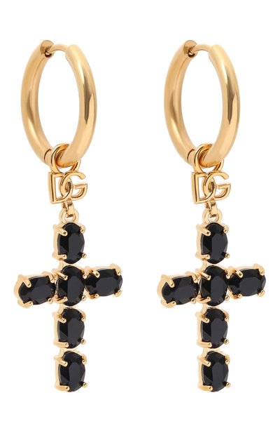 Серьги DOLCE & GABBANA черного цвета по цене 68100 руб., арт. WEQ2D6/W1111, фото 3 Серьги DOLCE & GABBANA, арт. WEQ2D6/W1111, фото 3