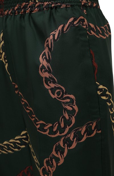 Шелковые брюки VICTORIA BECKHAM, арт. 1122WTR003312A, фото 5