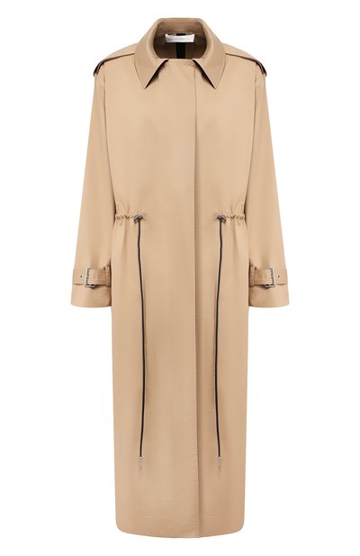 Женский хлопковый плащ VICTORIA BECKHAM, арт. CT SLM 81001A