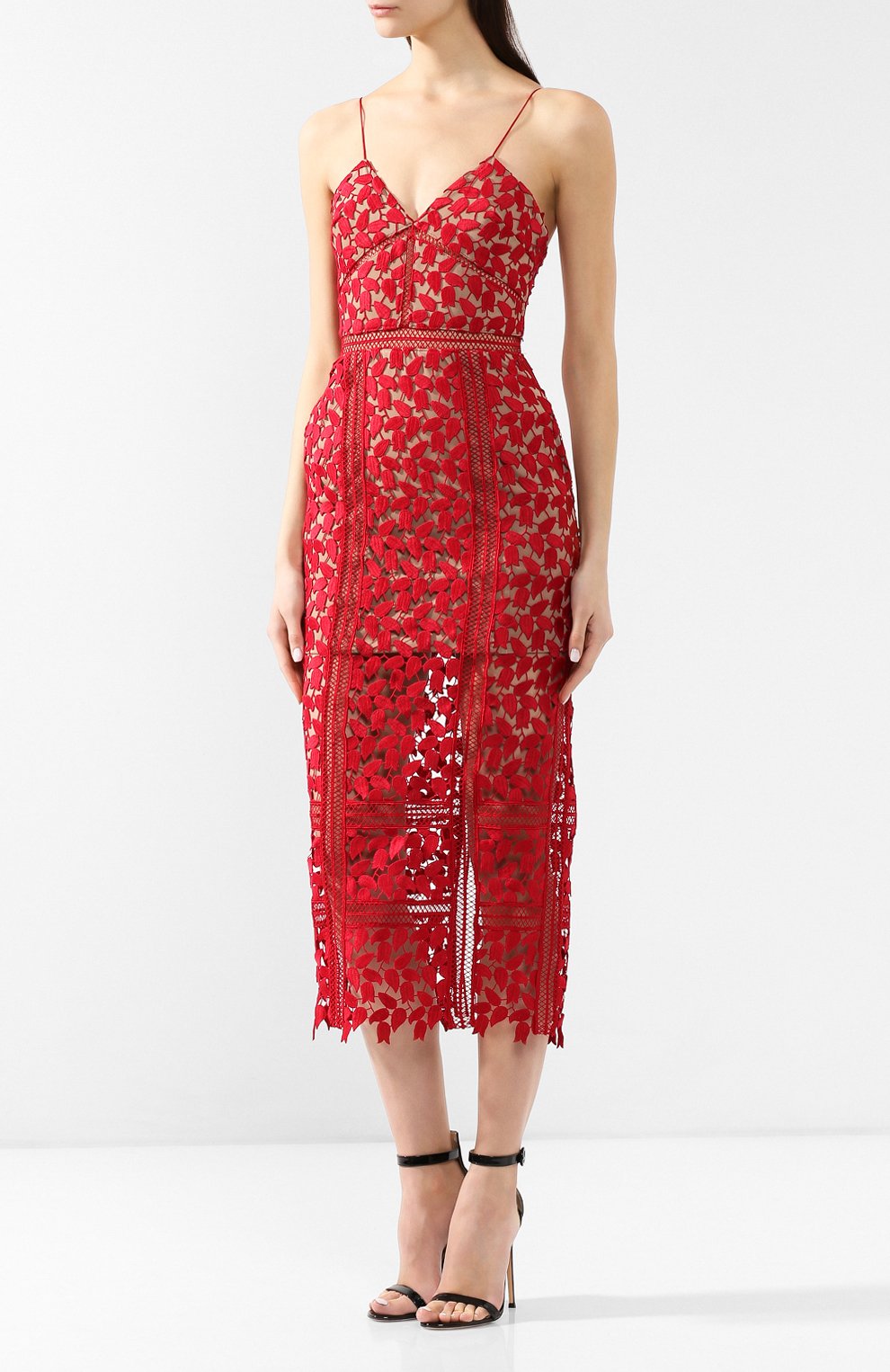 Платье-миди SELF-PORTRAIT, арт. SP21-111, фото 3