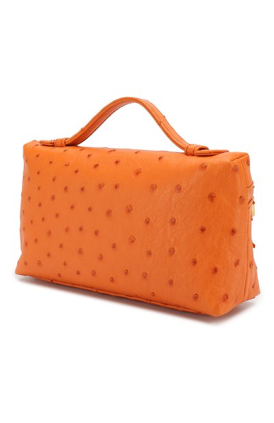 Клатч l19 LORO PIANA оранжевого цвета по цене 246500 руб., арт. FAI5532, фото 3 Клатч l19 LORO PIANA, арт. FAI5532, фото 3