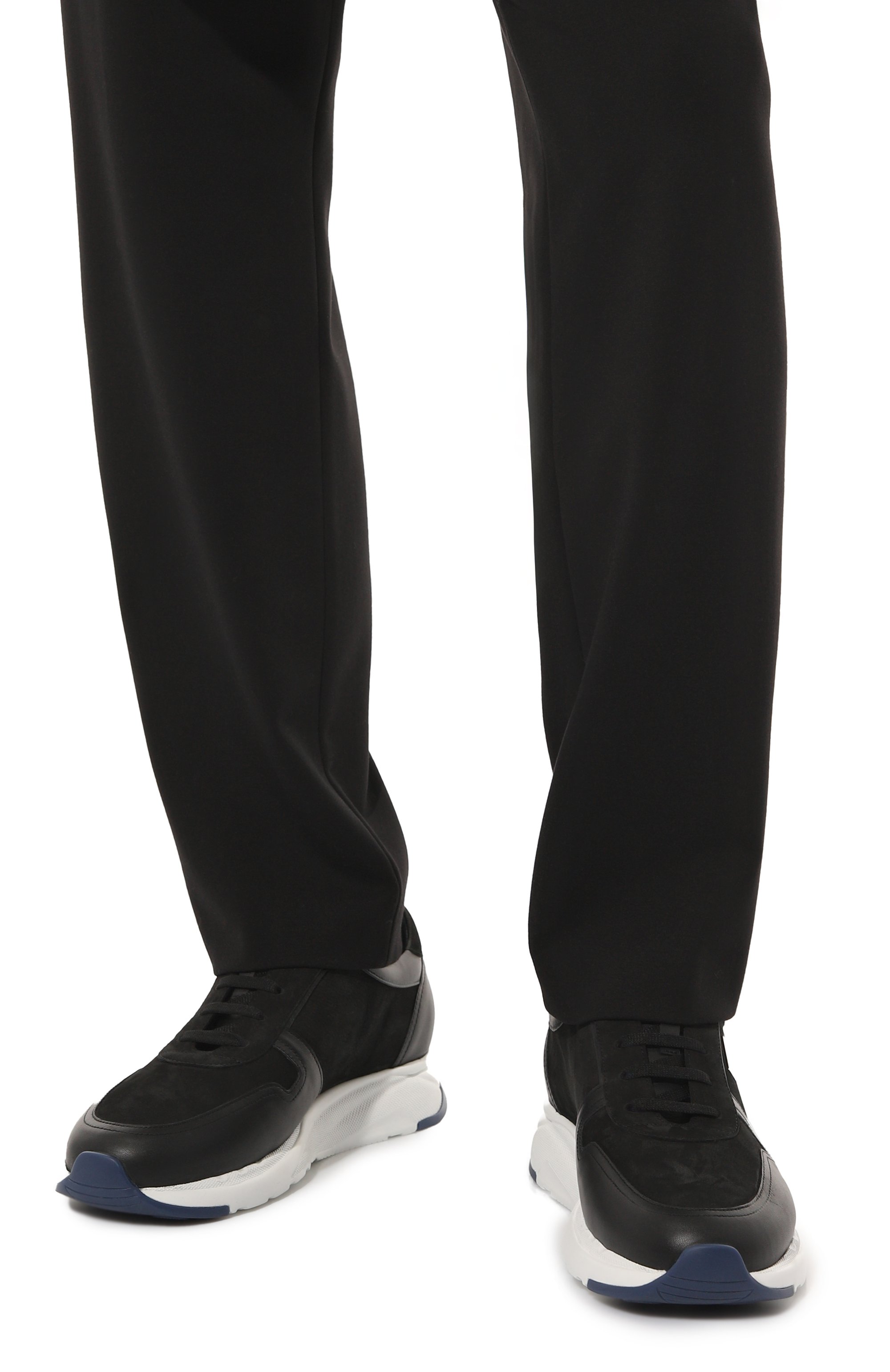 Кожаные кроссовки ZILLI, арт. H0066AM1013VSWR01, фото 3