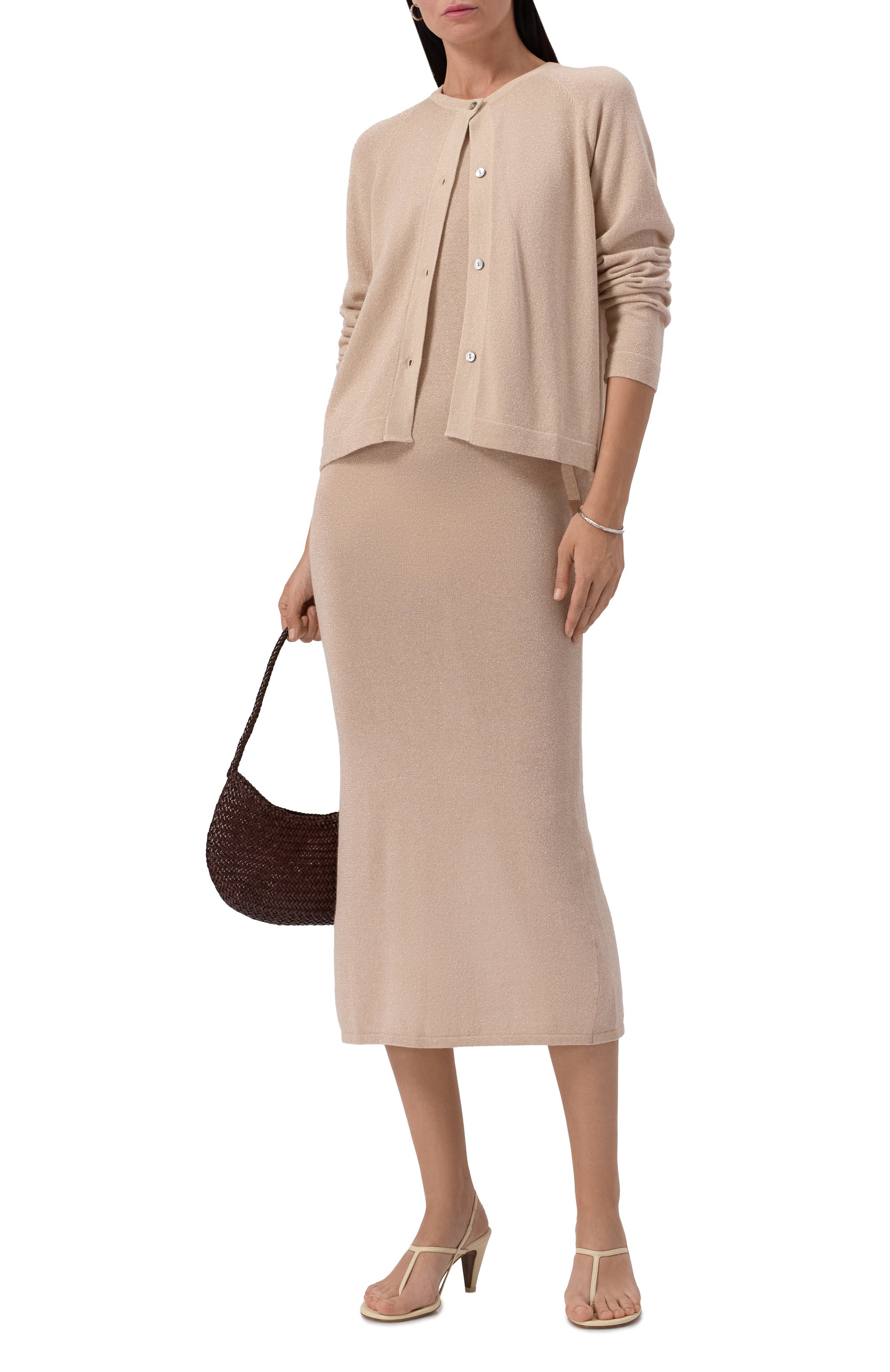 Платье из хлопка и кашемира FTC, арт. 09904-0400, фото 2