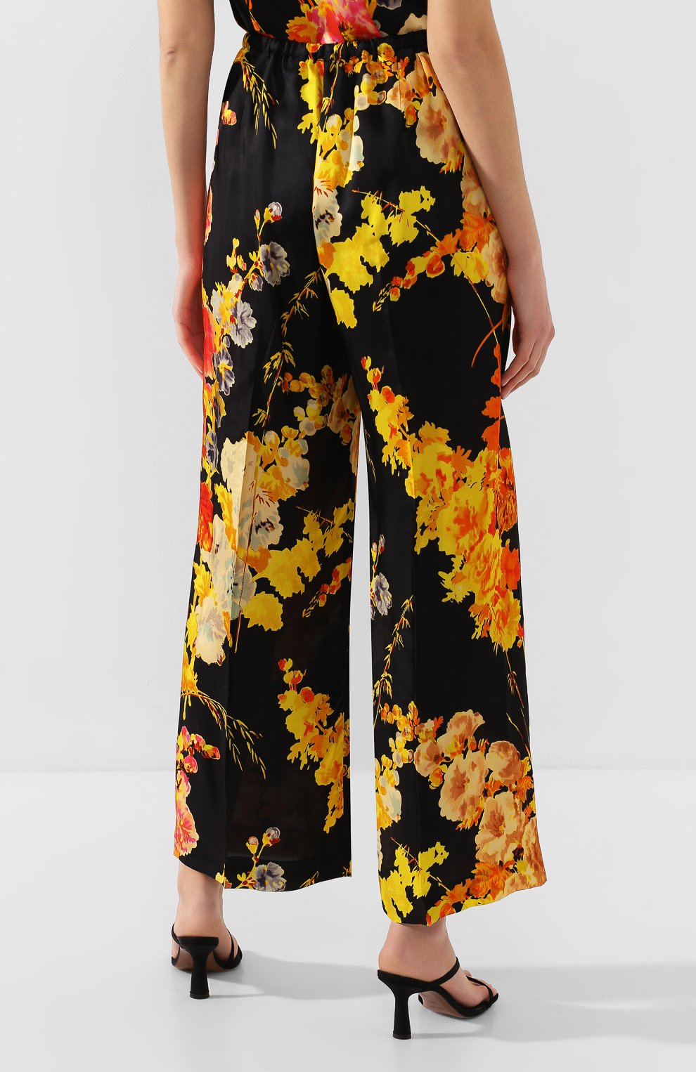 Брюки из вискозы DRIES VAN NOTEN, арт. 201-10983-9404, фото 4