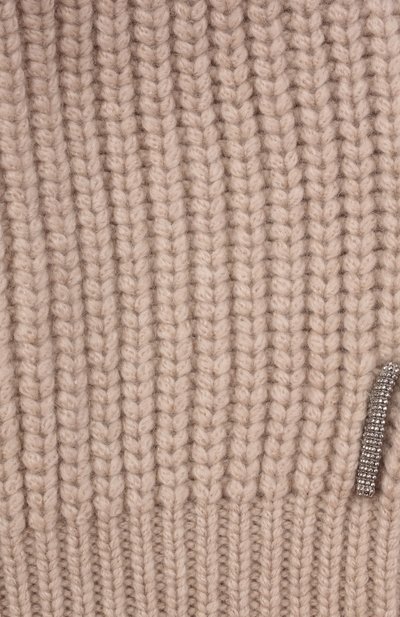 Кашемировая шапка BRUNELLO CUCINELLI бежевого цвета по цене 22550 руб., арт. B52M50299C, фото 3 Кашемировая шапка BRUNELLO CUCINELLI, арт. B52M50299C, фото 3