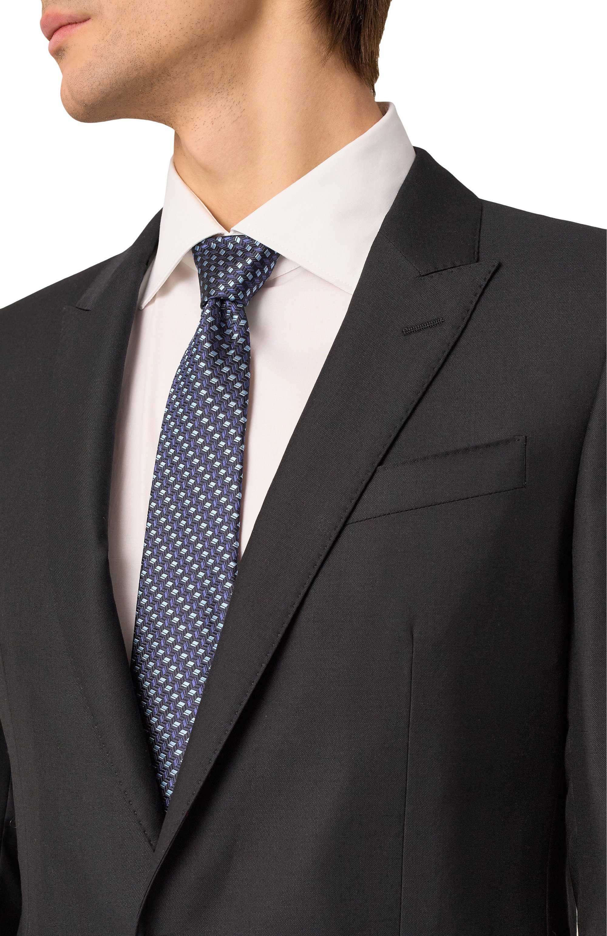 Шелковый галстук CANALI, арт. 18/HJ04244, фото 2