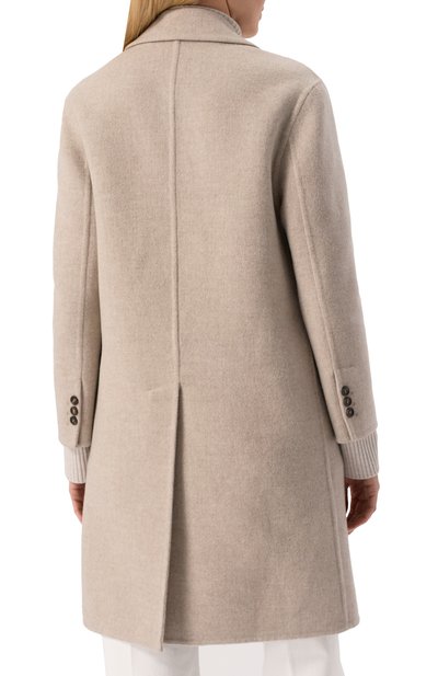 Пальто из шерсти и кашемира BRUNELLO CUCINELLI, арт. MD5329938, фото 4