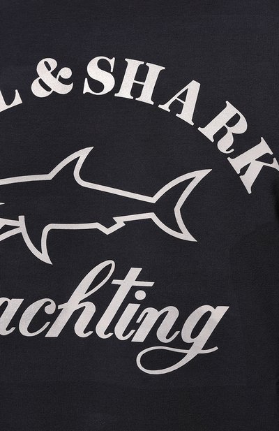 Хлопковый свитшот PAUL&SHARK темно-синего цвета по цене 26450 руб., арт. 11311816, фото 5 Хлопковый свитшот PAUL&SHARK, арт. 11311816, фото 5