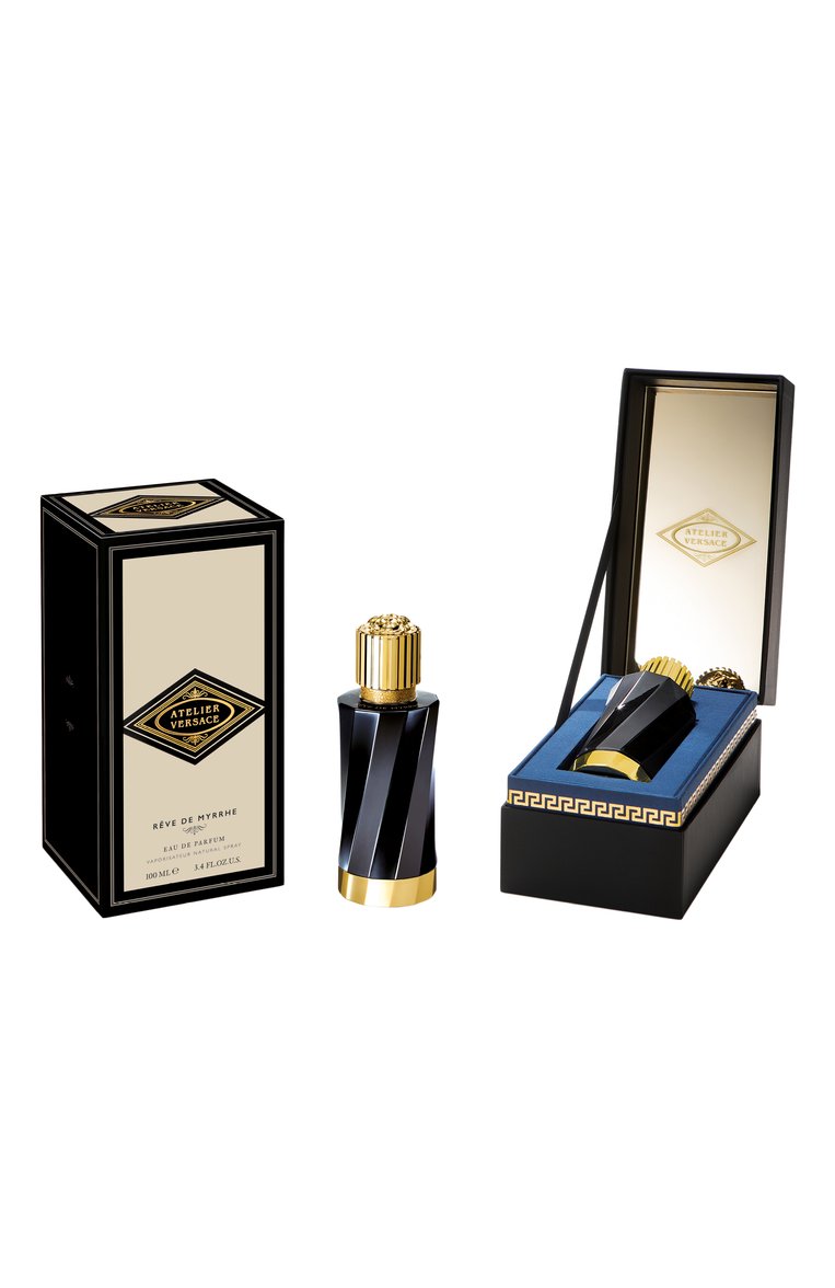 Парфюмерная вода Santal Boise (100ml) VERSACE ATELIER для женщин — купить  за 32780 руб. в интернет-магазине ЦУМ, арт. 8011003848195