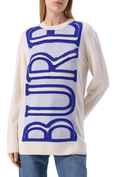 Шерстяной пуловер BURBERRY, арт. 8102695, фото 3