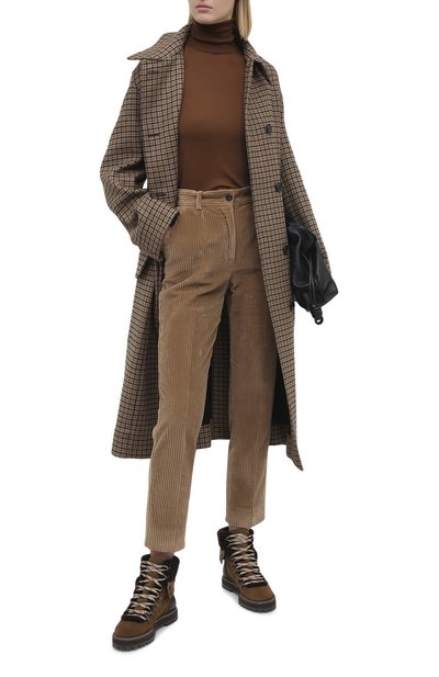 Замшевые ботинки SEE BY CHLOÉ коричневого цвета по цене 51700 руб., арт. SB31120A/12290, фото 2 Замшевые ботинки SEE BY CHLOÉ, арт. SB31120A/12290, фото 2