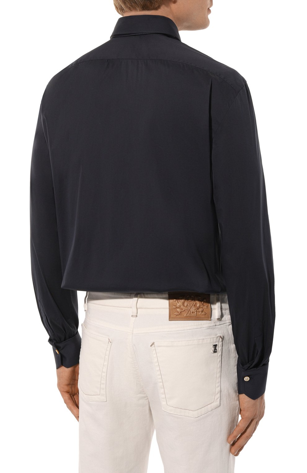 Хлопковая сорочка KITON, арт. UCIH0909506, фото 5