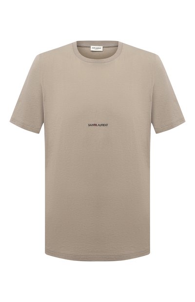 Хлопковая футболка SAINT LAURENT, арт. 648102/YBYL2, фото 1