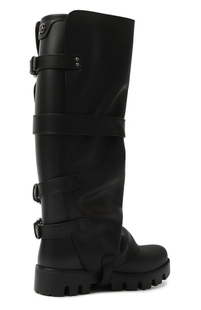 Комбинированные сапоги pioggia DOLCE & GABBANA, арт. CU1288/AX872, фото 5