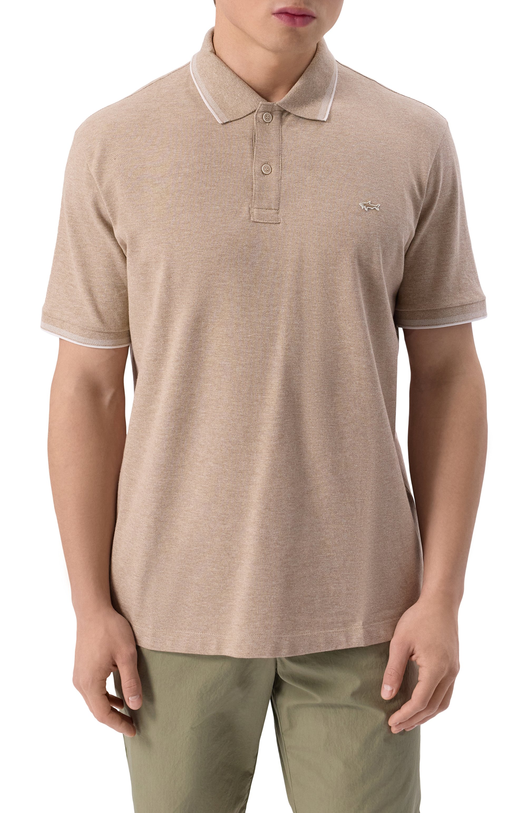 Хлопковое поло PAUL&SHARK, арт. 25411205, фото 3