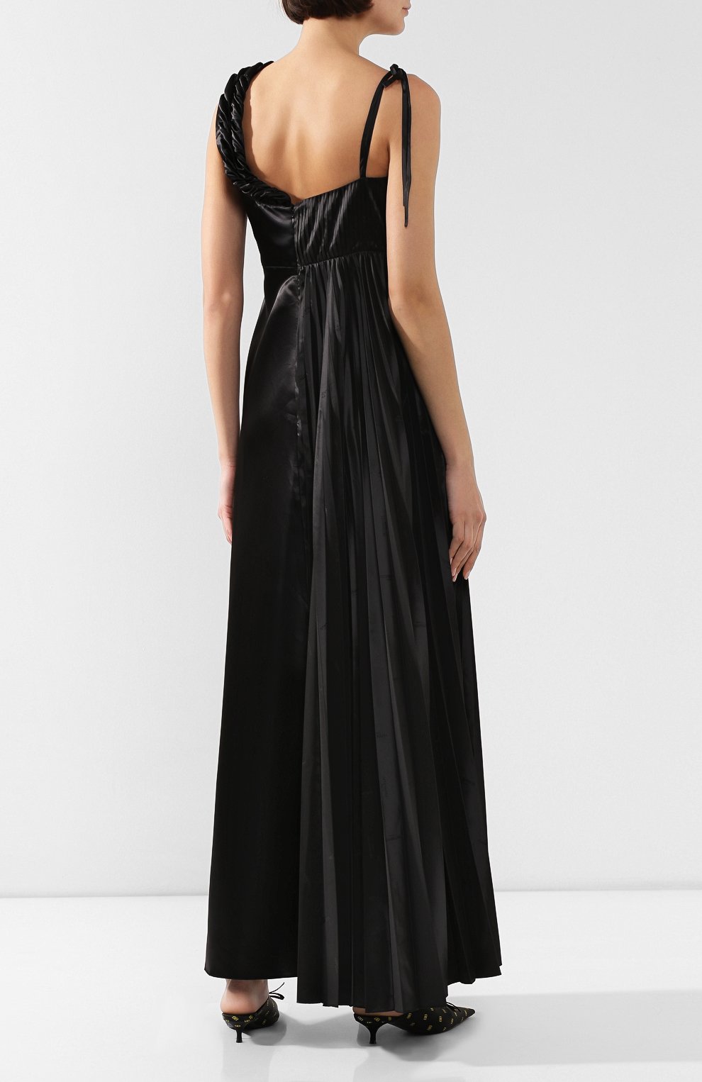 Платье-макси VETEMENTS, арт. SS20DR225 1500/W/BLACK, фото 4