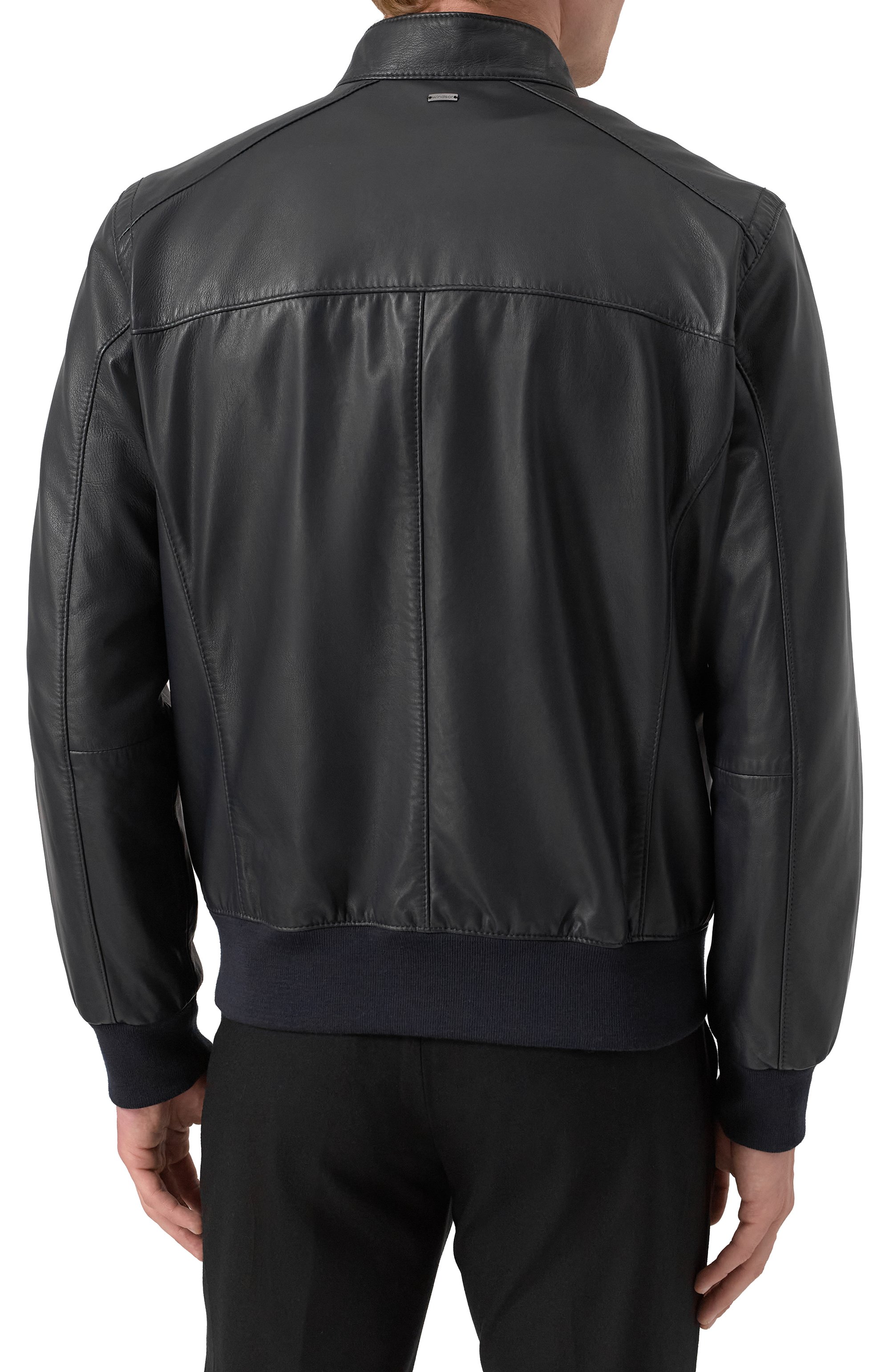 Кожаный бомбер WINDSOR, арт. B0RELL03-L/1300145, фото 4