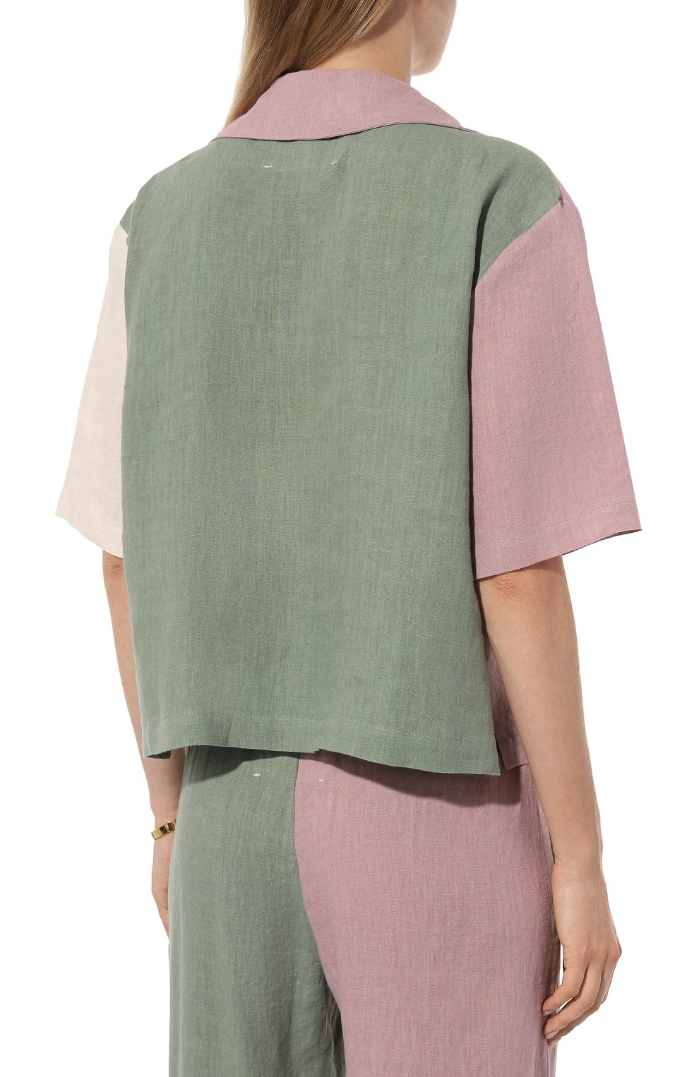 Льняная рубашка MANEBI, арт. A71UM, фото 4