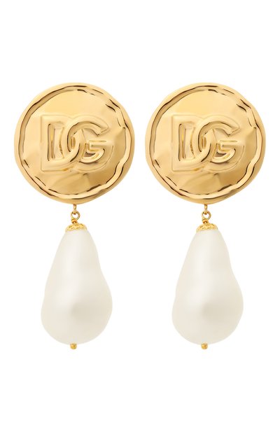 Женская клипсы DOLCE & GABBANA, арт. WEP8L5 W1111/G0LD