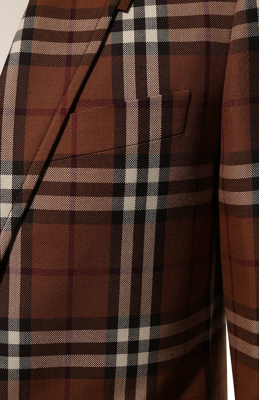 Шерстяной пиджак BURBERRY, арт. 8048207, фото 5