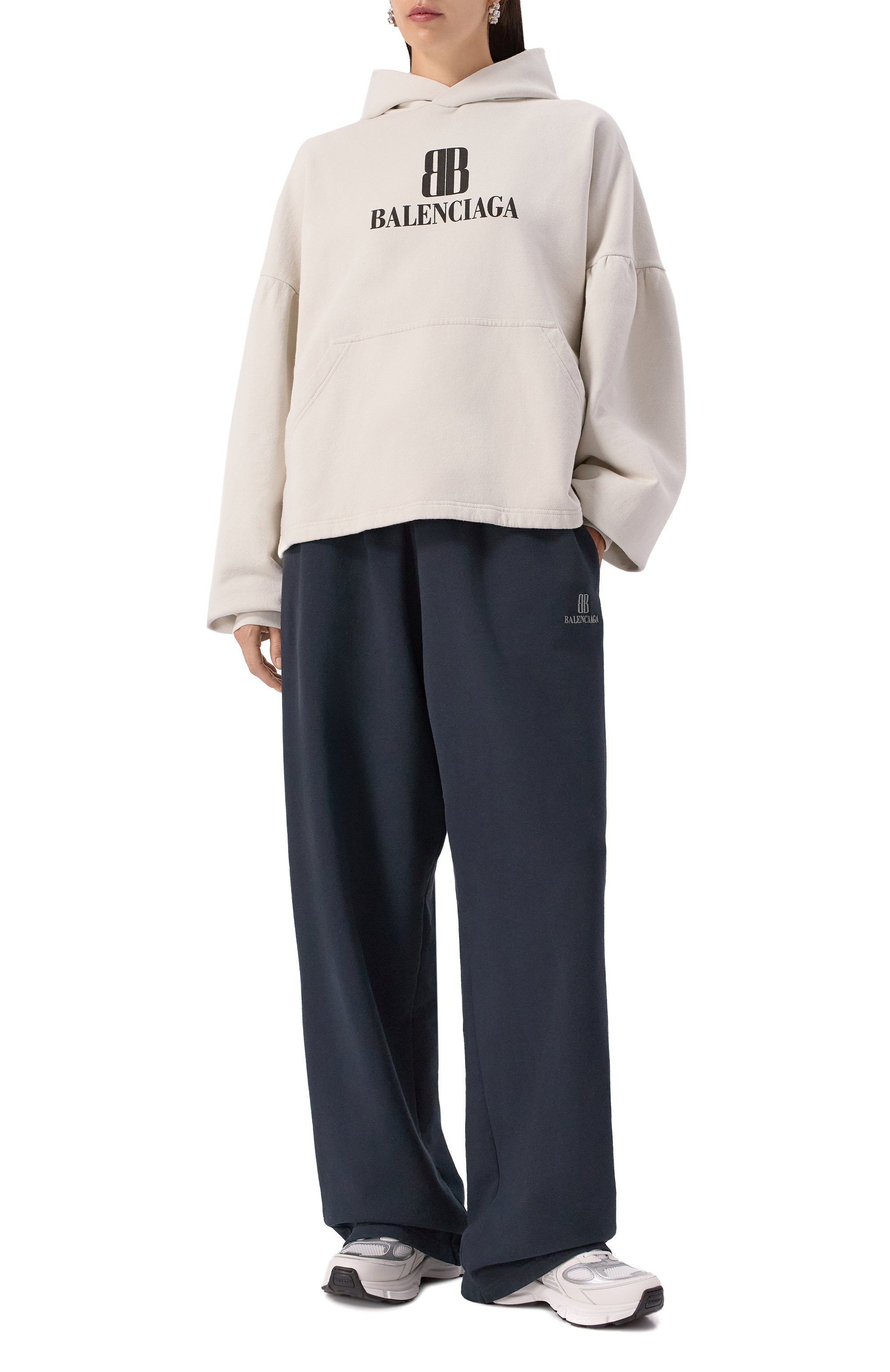 Хлопковое худи BALENCIAGA, арт. 818433/TSV03, фото 2