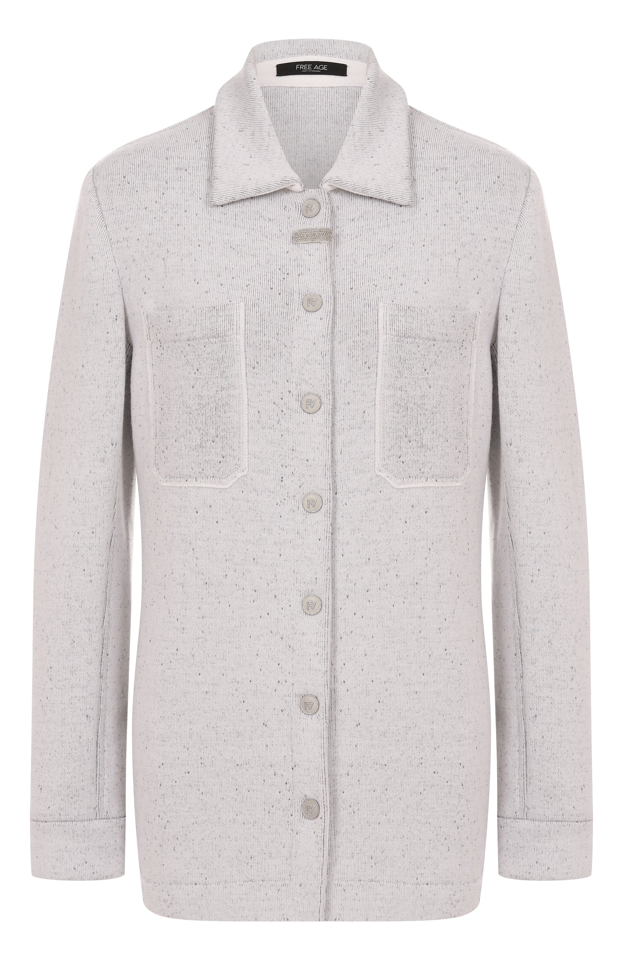 Шерстяной кардиган FREEAGE, арт. WW26.BL023.2003.100, фото 1