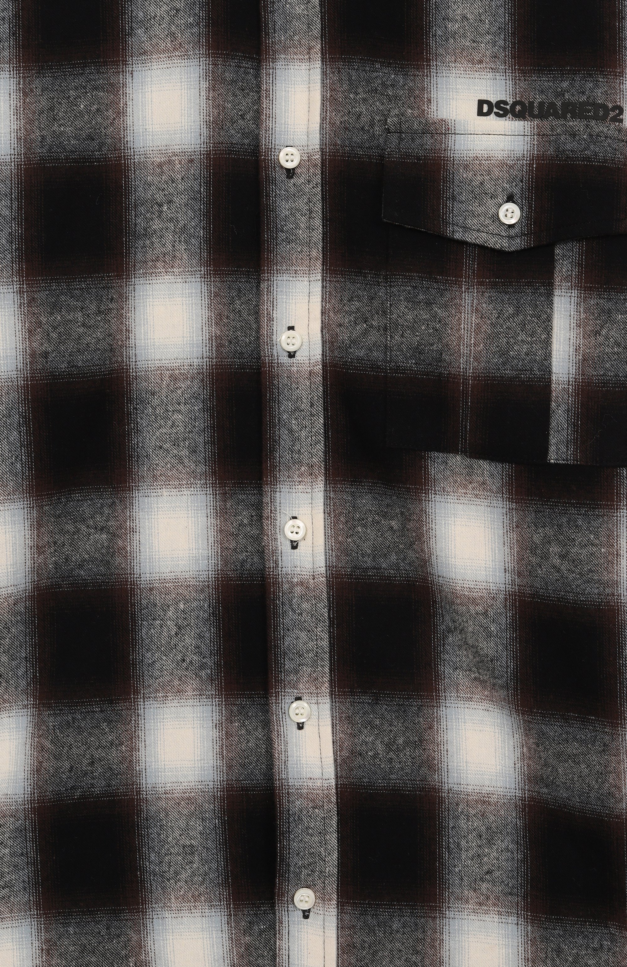 Хлопковая рубашка DSQUARED2, арт. DQ3075/D0AED, фото 3