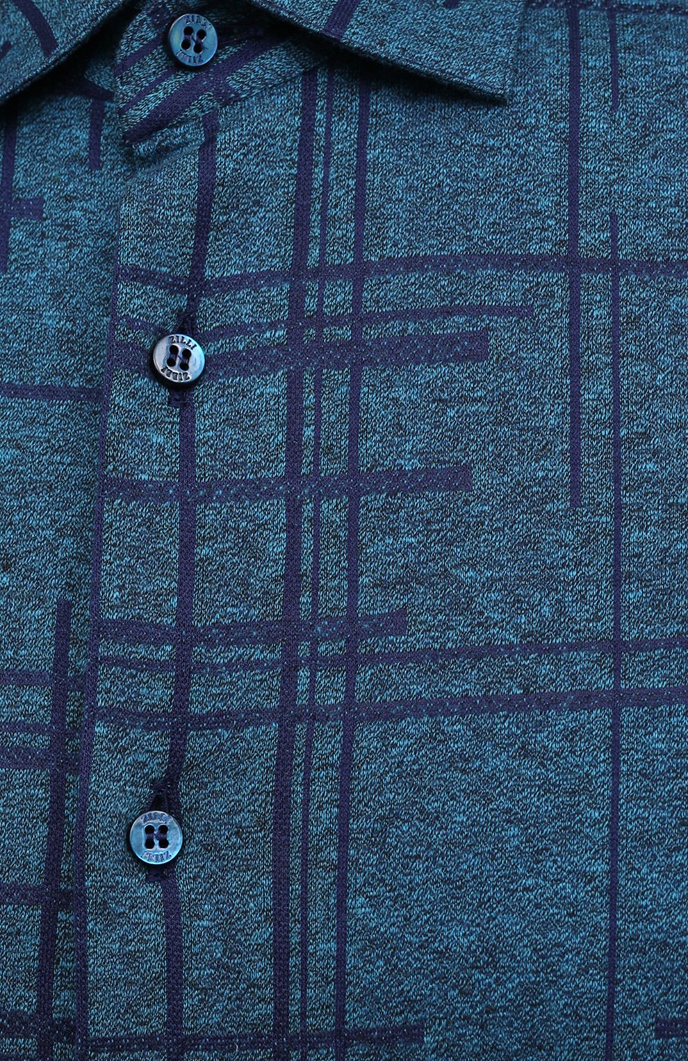 Хлопковая рубашка ZILLI SPORT, арт. MFU-56061-@/0006, фото 5