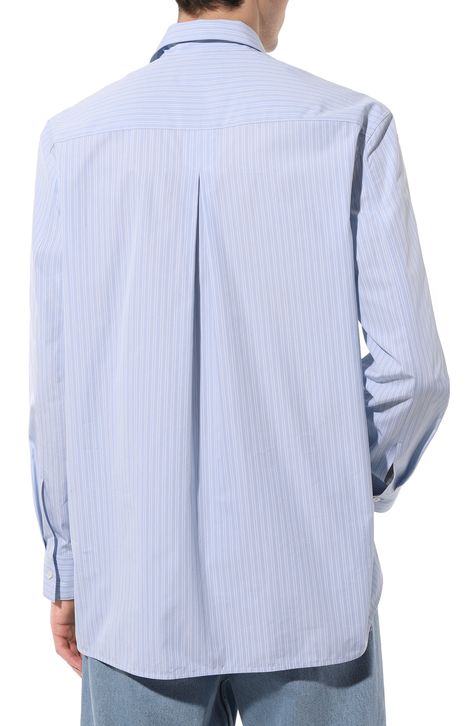 Хлопковая рубашка JIL SANDER, арт. J24DL0105/J45177, фото 4