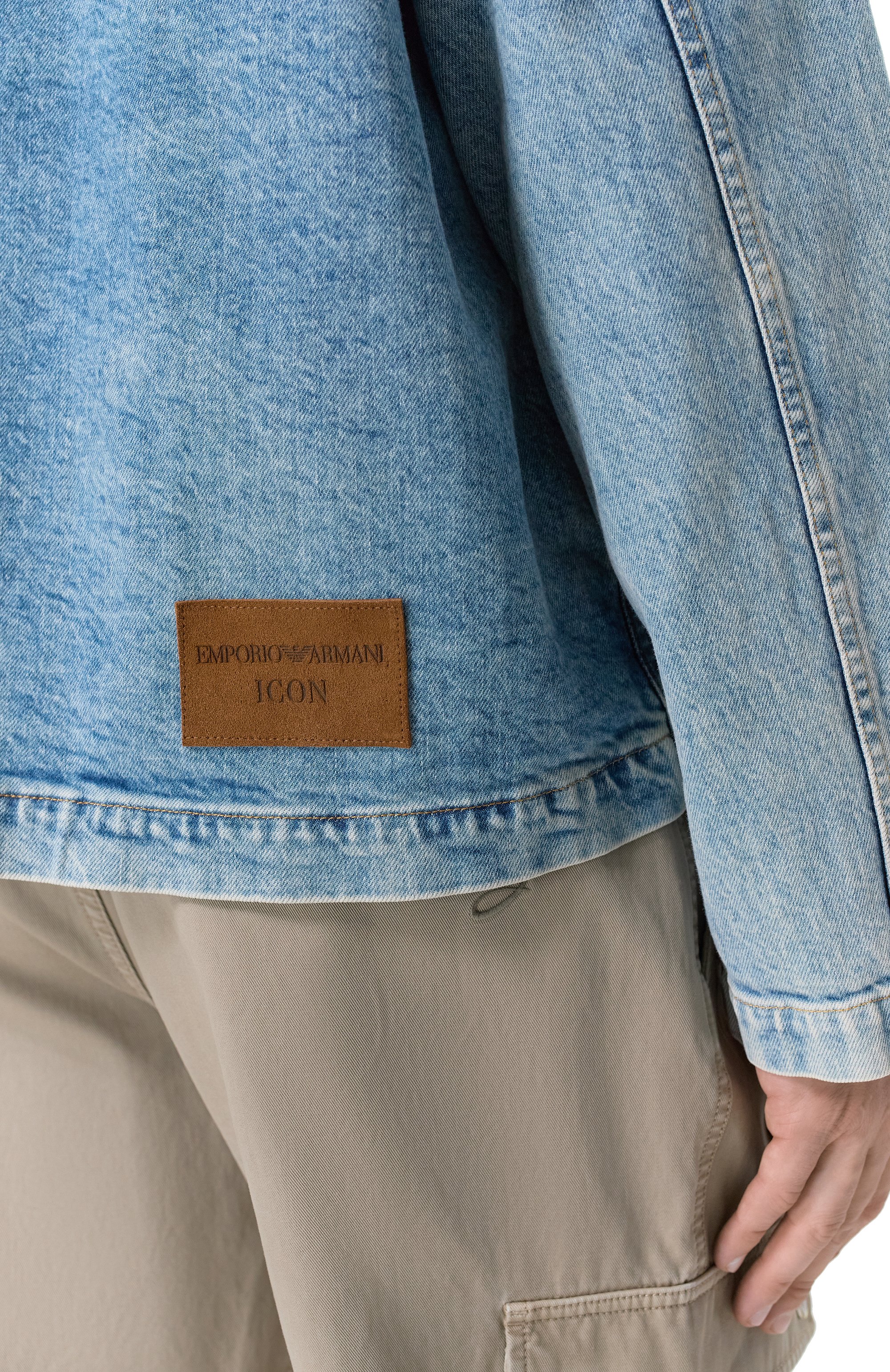 Джинсовая куртка EMPORIO ARMANI, арт. EM004722/AF23101, фото 5