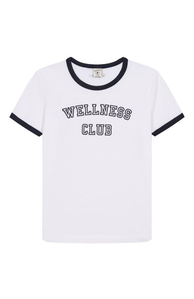 Хлопковая футболка SPORTY AND RICH, арт. T0056620010WH01