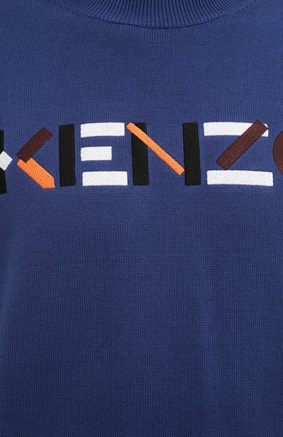 Хлопковый джемпер KENZO, арт. FC55PU6943LA, фото 5