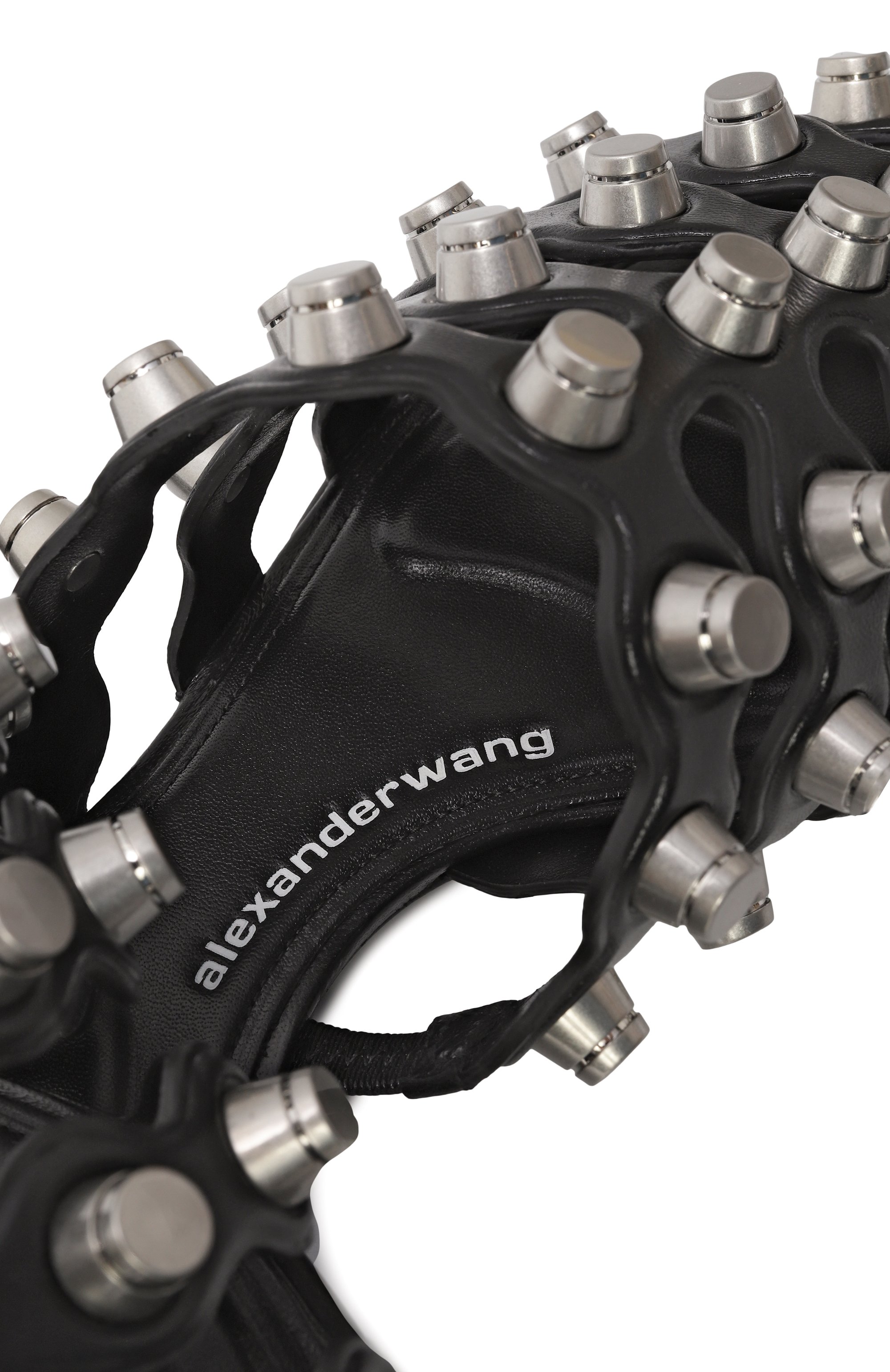 Кожаные сабо rexa cage ALEXANDER WANG, арт. 30125M014, фото 7