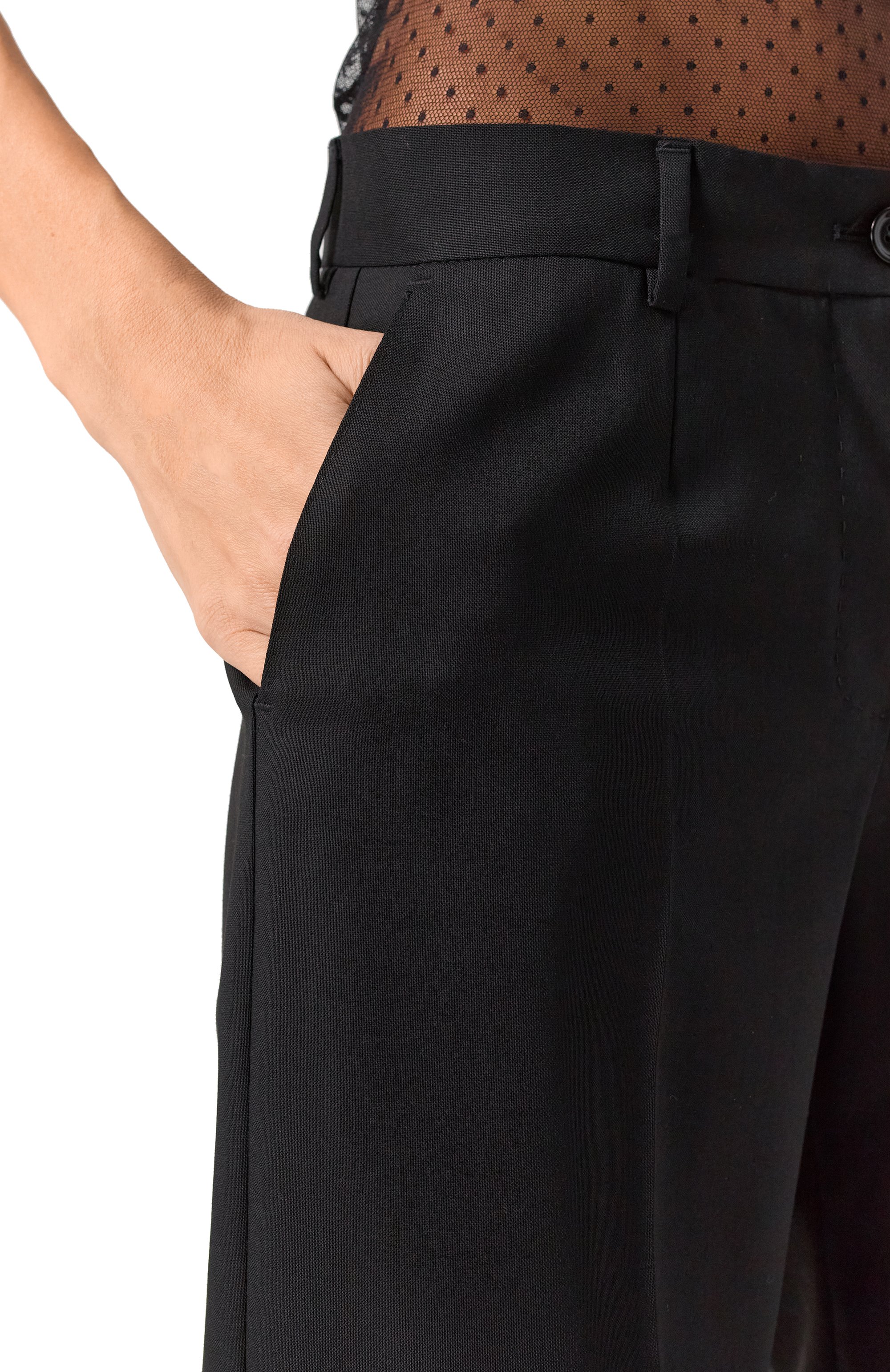 Шерстяные брюки DOLCE & GABBANA, арт. FTC7GT/FU28D, фото 5