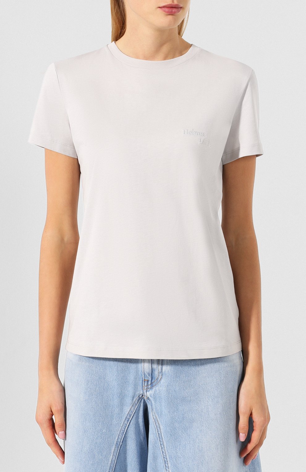 Хлопковая футболка HELMUT LANG, арт. J01KW504, фото 3