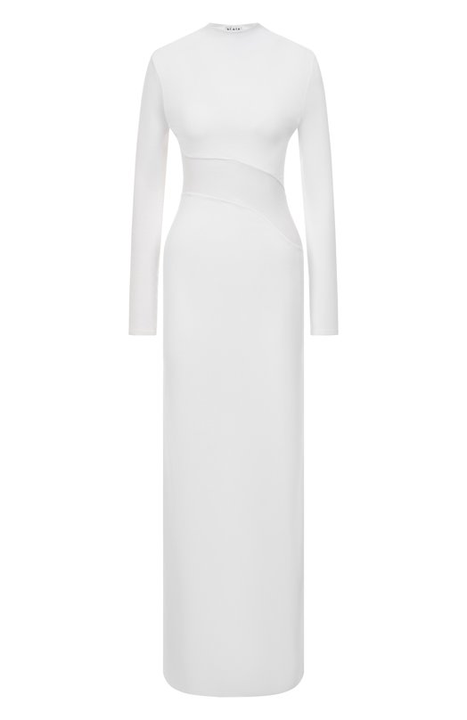 Платье из вискозы Alaia AA9R2801K061B Белый AA9R2801K061B
