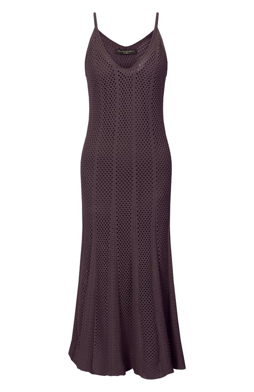 Хлопковое платье Pietro Brunelli ASG001/C00102 Коричневый ASG001/C00102