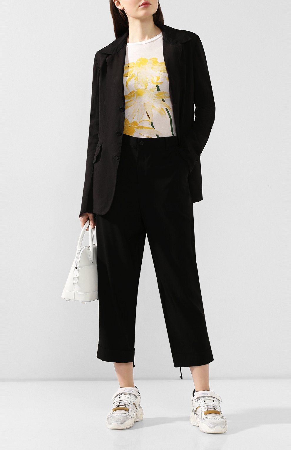 Шерстяные брюки YOHJI YAMAMOTO, арт. FS-P55-101, фото 2
