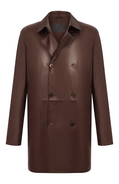 Мужской кожаный плащ MVST, арт. ZEKB-ES4365/Z2764-1