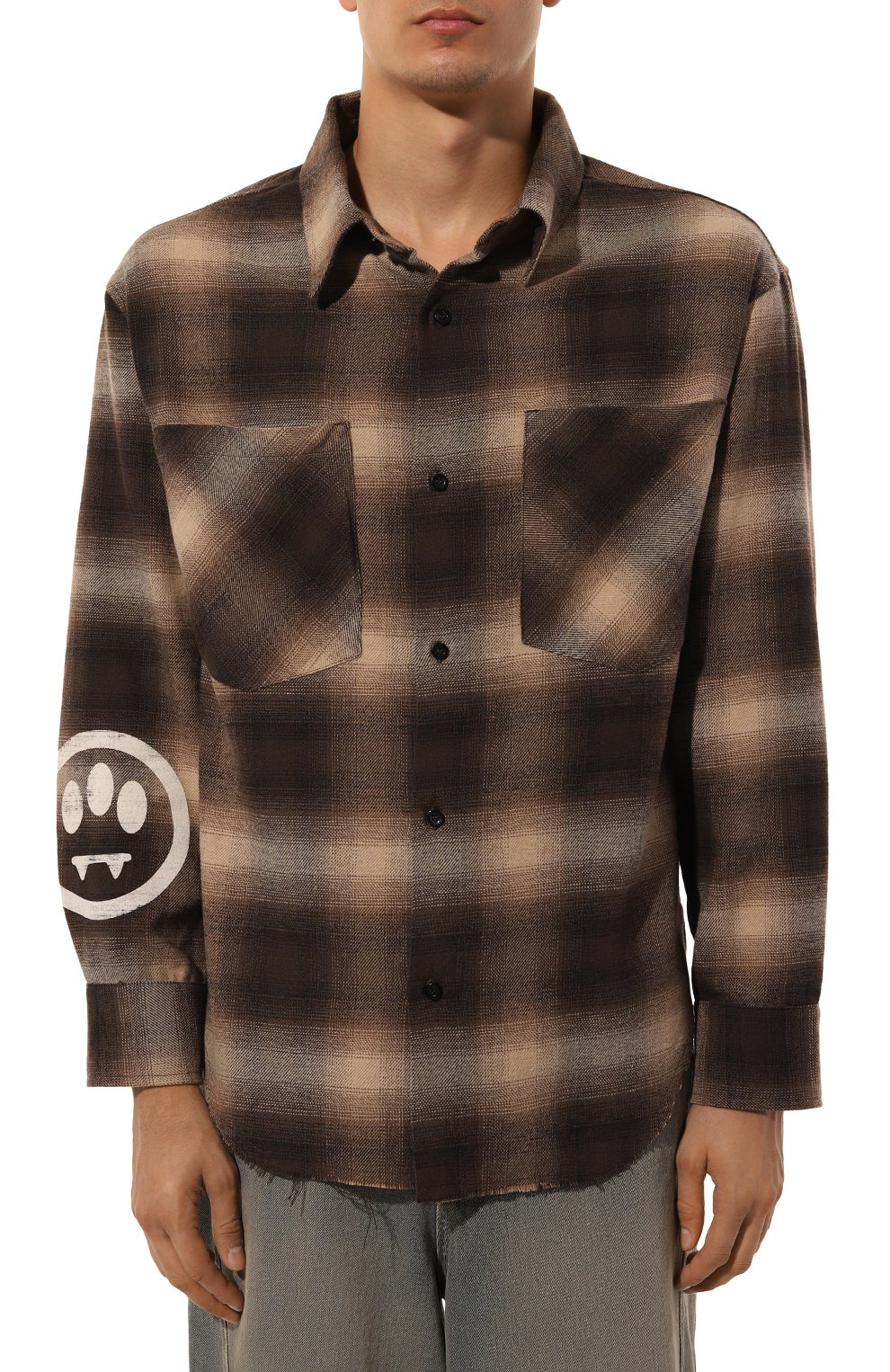 Хлопковая рубашка BARROW, арт. F4BWMASI071, фото 3