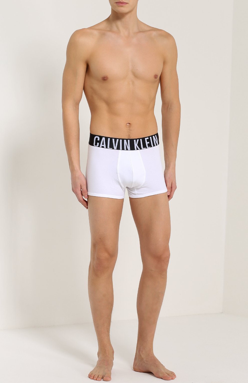 Хлопковые боксеры с широкой резинкой CALVIN KLEIN, арт. 000NB1042A, фото 2