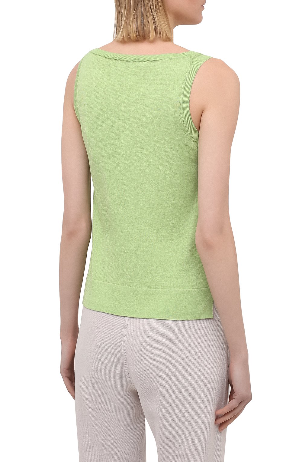 Топ из смеси шелка и хлопка LORO PIANA, арт. FAI5014, фото 4