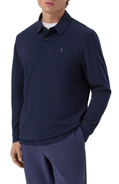 Поло BOGNER темно-синего цвета по цене 18300 руб., арт. 58372727, фото 3 Поло BOGNER, арт. 58372727, фото 3